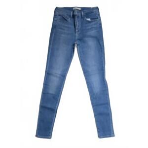 Levi's 720 High Rise Supper Skinny Jeans - Blue - Size W30